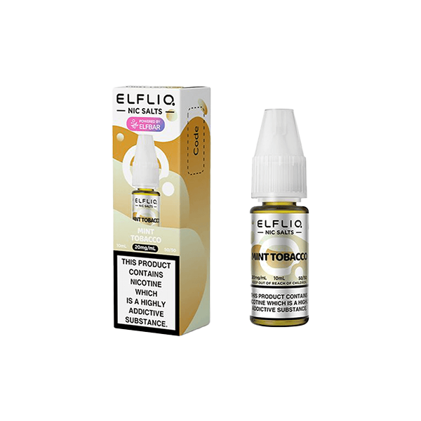 10mg ELFLIQ By Elf Bar 10ml Nic Salt (50VG/50PG) - Vapril Special Offer!