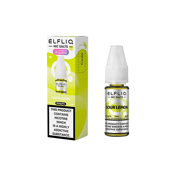 10mg ELFLIQ By Elf Bar 10ml Nic Salt (50VG/50PG) - Vapril Special Offer!