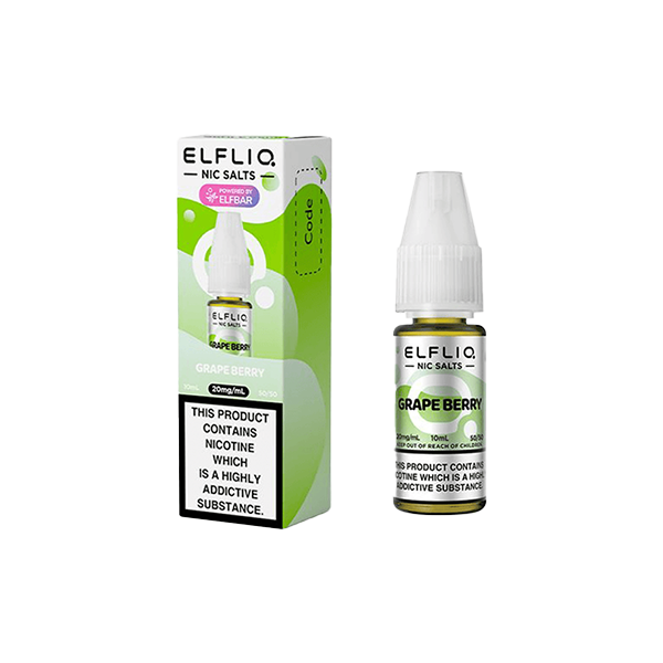 10mg ELFLIQ By Elf Bar 10ml Nic Salt (50VG/50PG) - Vapril Special Offer!