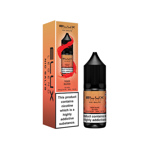 10mg Elux Legend 10ml Nic Salts (50VG/50PG) - Vapril Special Offer!