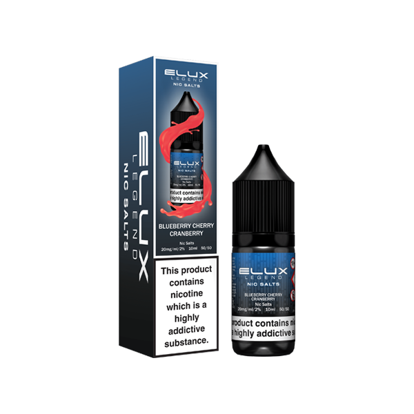 10mg Elux Legend 10ml Nic Salts (50VG/50PG) - Vapril Special Offer!