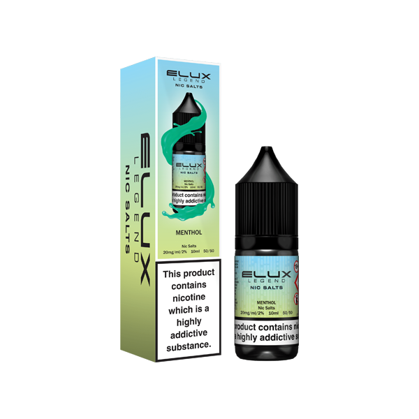 10mg Elux Legend 10ml Nic Salts (50VG/50PG) - Vapril Special Offer!