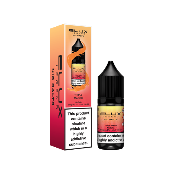 10mg Elux Legend 10ml Nic Salts (50VG/50PG) - Vapril Special Offer!
