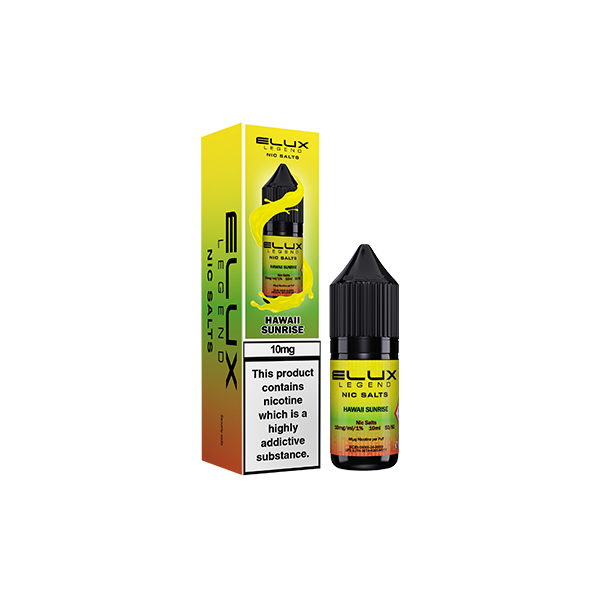 10mg Elux Legend 10ml Nic Salts (50VG/50PG) - Vapril Special Offer!