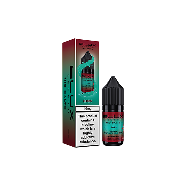10mg Elux Legend 10ml Nic Salts (50VG/50PG) - Vapril Special Offer!