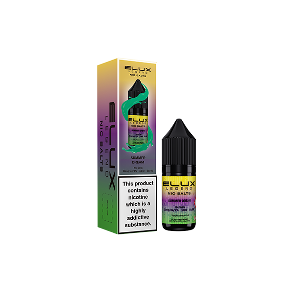10mg Elux Legend 10ml Nic Salts (50VG/50PG) - Vapril Special Offer!