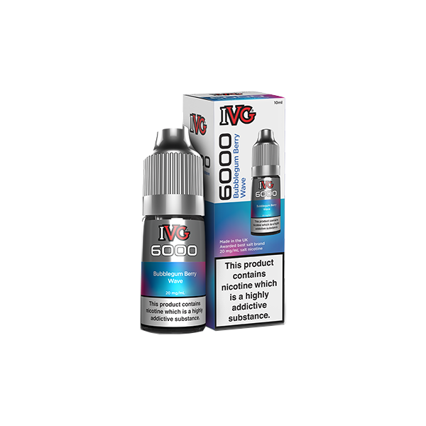 IVG 6000 10ml 10mg Nic Salts [50VG/50PG]