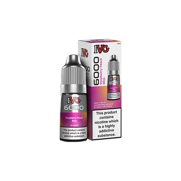 IVG 6000 10ml 10mg Nic Salts [50VG/50PG]