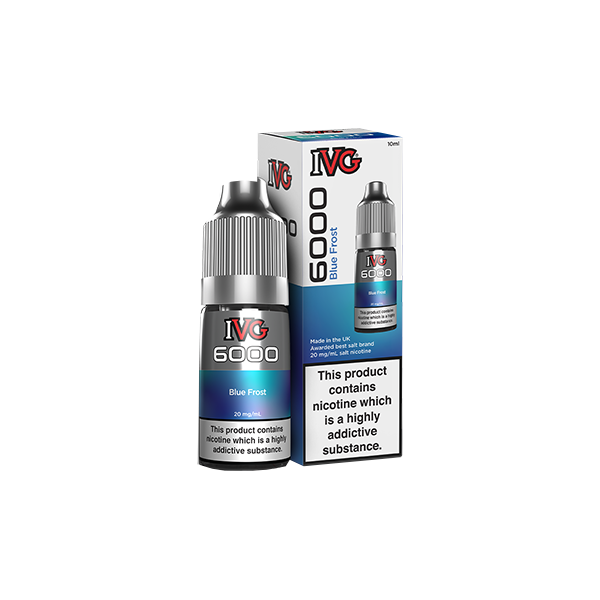 IVG 6000 10ml 10mg Nic Salts [50VG/50PG]