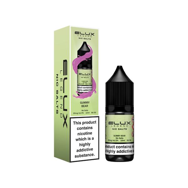 20mg Elux Legend 10ml Nic Salts (50VG/50PG) - Vapril Special Offer!