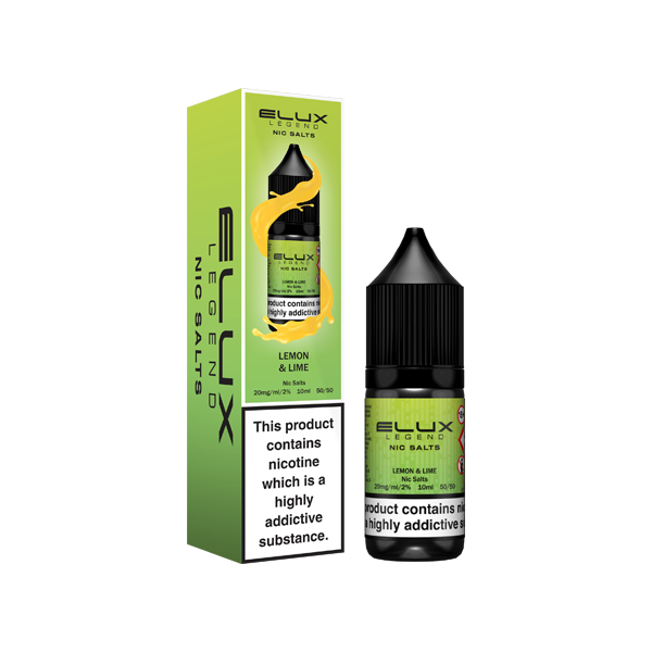 20mg Elux Legend 10ml Nic Salts (50VG/50PG) - Vapril Special Offer!