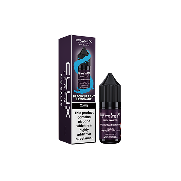 20mg Elux Legend 10ml Nic Salts (50VG/50PG) - Vapril Special Offer!