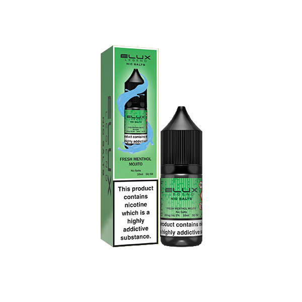 20mg Elux Legend 10ml Nic Salts (50VG/50PG) - Vapril Special Offer!