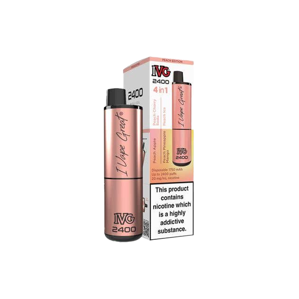 I VG 2400 Disposable Vape 20mg Salt Nicotine 2400 Puffs