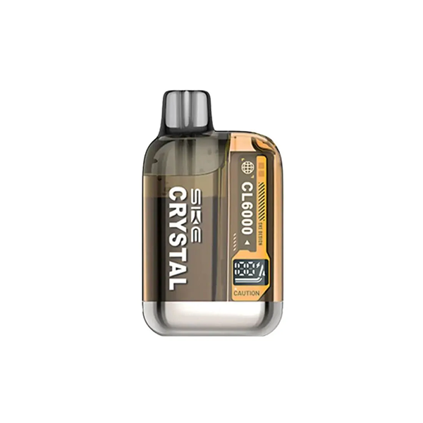20mg SKE Crystal CL6000 Disposable Rechargeable Vape Kit 6000 Puffs
