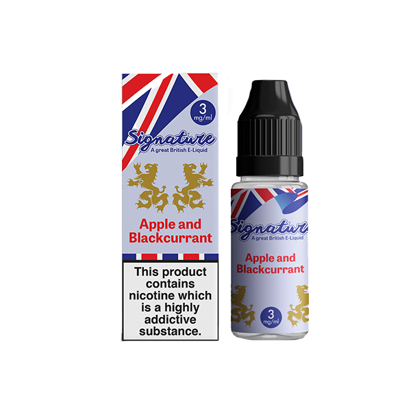 Signature Flavours TPD 10ml 18mg Vape Juice [50VG/50PG]