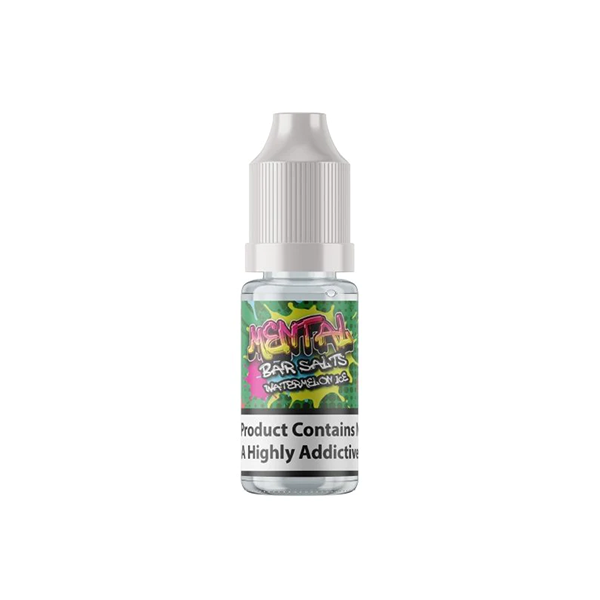 Mental Bar Salts 10mg 10ml Nic Salts [50VG/50PG] By Signature Vapours