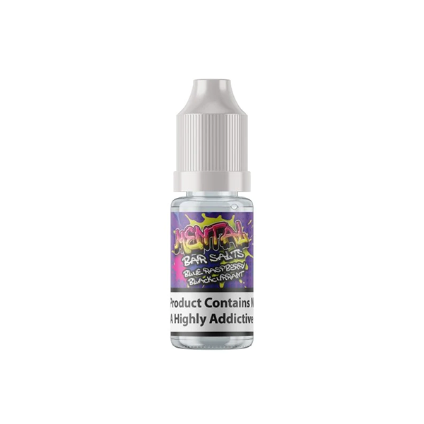 Mental Bar Salts 10mg 10ml Nic Salts [50VG/50PG] By Signature Vapours
