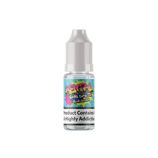 Mental Bar Salts 10mg 10ml Nic Salts [50VG/50PG] By Signature Vapours