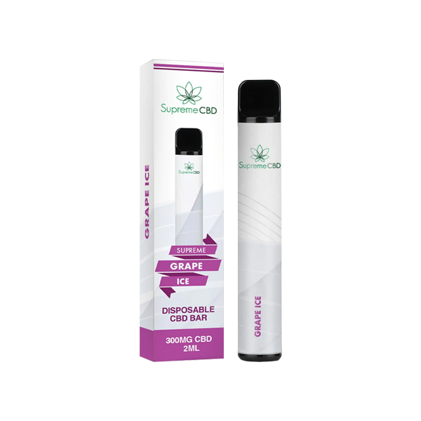 Supreme CBD 300mg Disposable Vape 600 Puffs