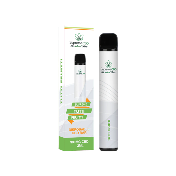 Supreme CBD 300mg Disposable Vape 600 Puffs
