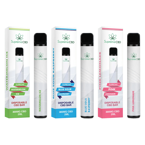 Supreme CBD 300mg Disposable Vape 600 Puffs