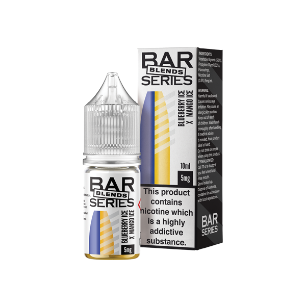 Bar Series 5mg 10ml Nic Salts [50VG/50PG]