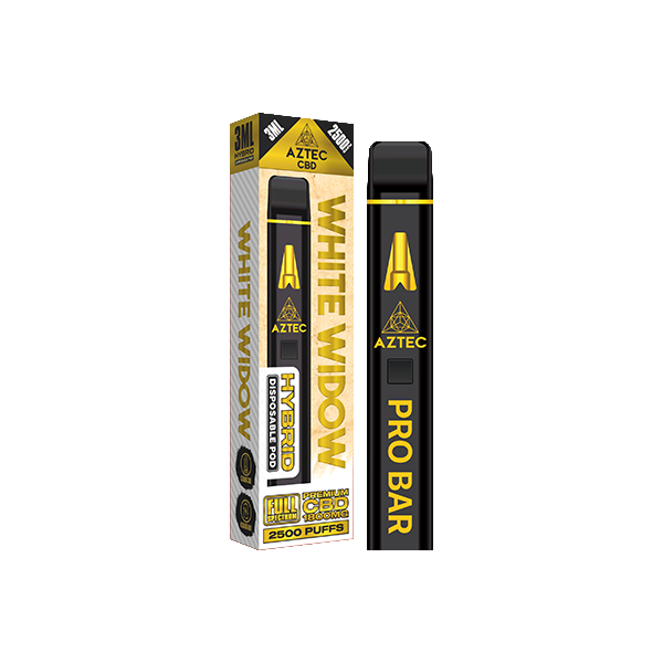 Aztec CBD 1800mg Pro Bar Disposable Vape 2500 Puffs