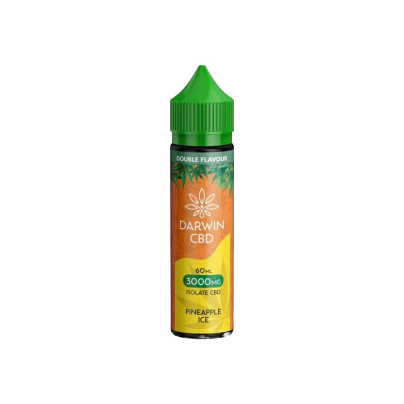 Darwin 3000mg CBD Isolate Vape Juice 60ml [70VG/30PG]