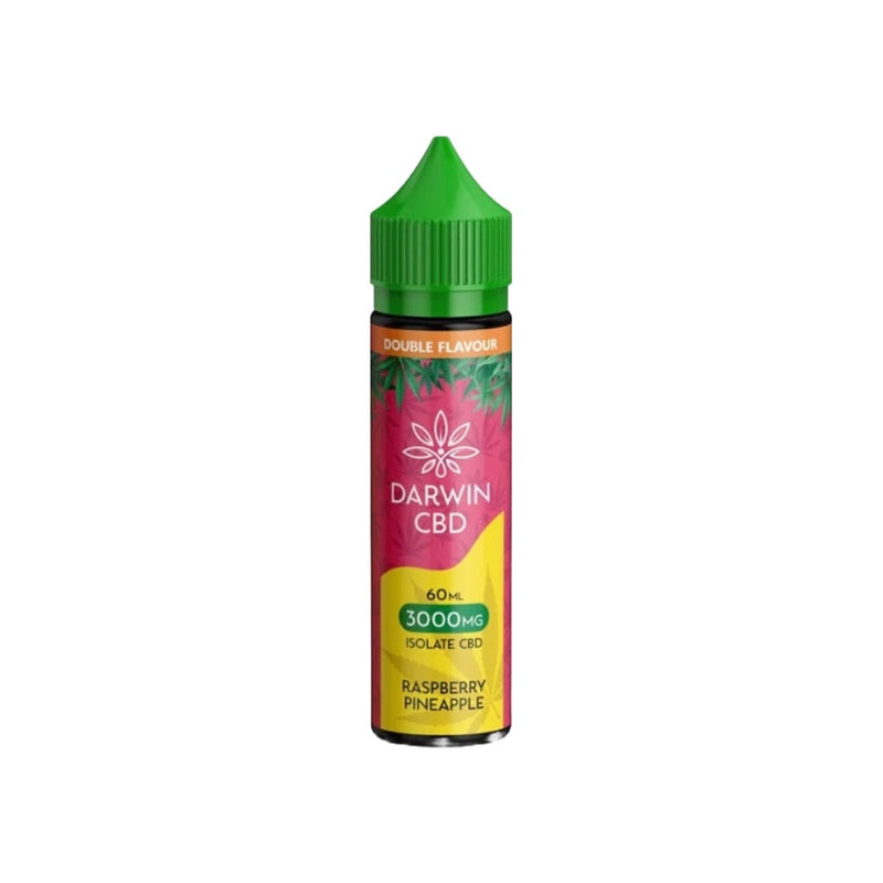 Darwin 3000mg CBD Isolate Vape Juice 60ml [70VG/30PG]