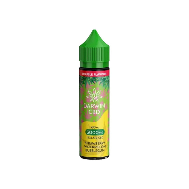 Darwin 3000mg CBD Isolate Vape Juice 60ml [70VG/30PG]