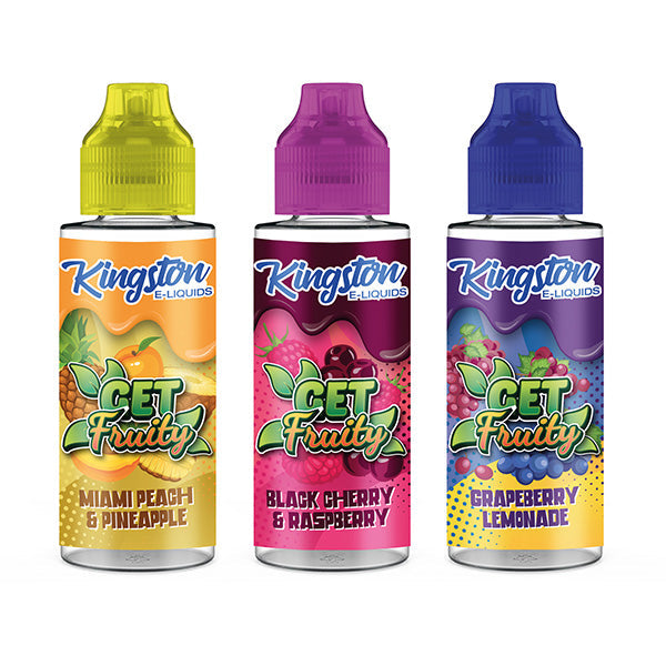 Kingston Get Fruity 100ml 0mg Shortfill Vape Juice [70VG/30PG]