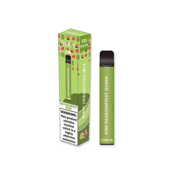 Top Bar EE 20mg Disposable Vape 600 Puffs