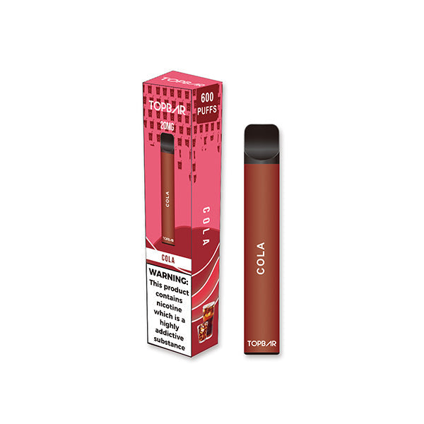 Top Bar EE 20mg Disposable Vape 600 Puffs