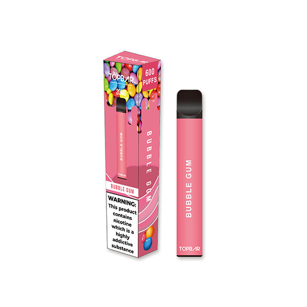 Top Bar EE 20mg Disposable Vape 600 Puffs