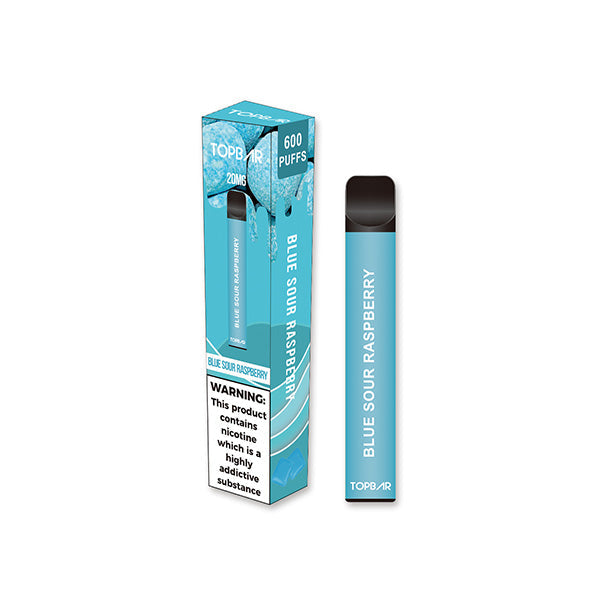 Top Bar EE 20mg Disposable Vape 600 Puffs