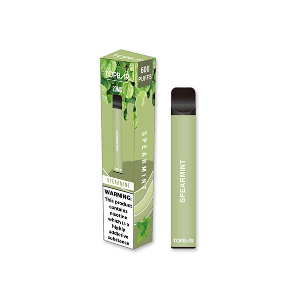 Top Bar EE 20mg Disposable Vape 600 Puffs
