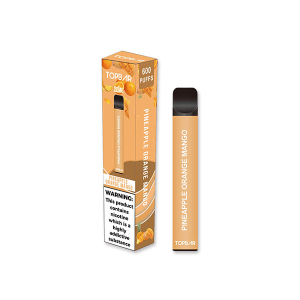 Top Bar EE 20mg Disposable Vape 600 Puffs