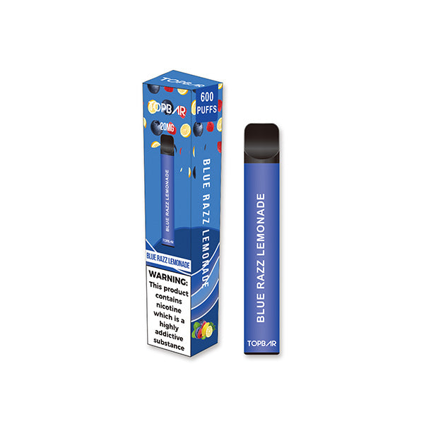 Top Bar EE 20mg Disposable Vape 600 Puffs
