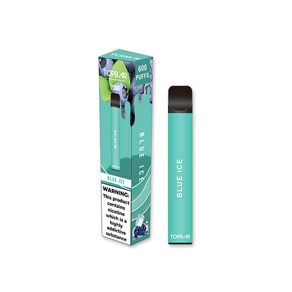 Top Bar EE 20mg Disposable Vape 600 Puffs