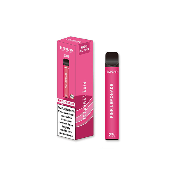 Top Bar EE 20mg Disposable Vape 600 Puffs