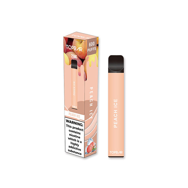 Top Bar EE 20mg Disposable Vape 600 Puffs