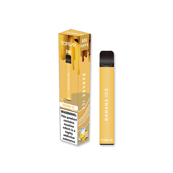 Top Bar EE 20mg Disposable Vape 600 Puffs