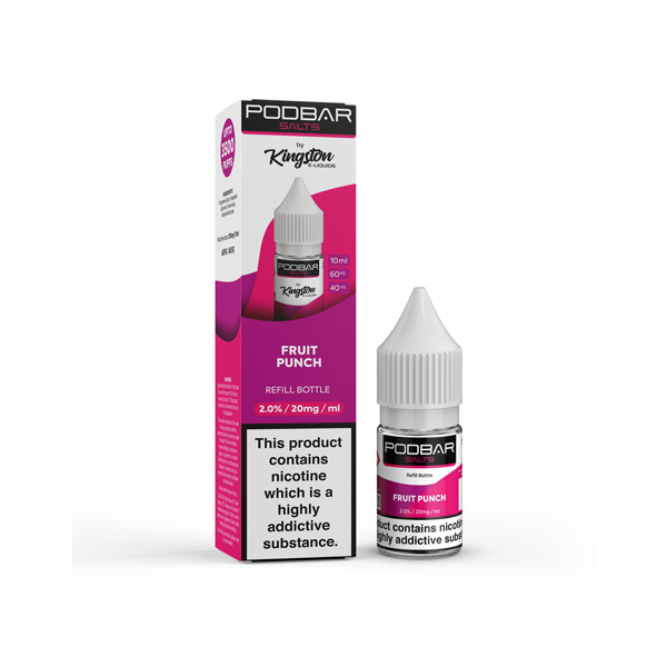 Kingston 10mg Nic Salts 10ml [60VG/40PG]