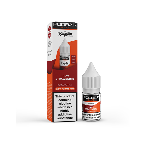 Kingston 10mg Nic Salts 10ml [60VG/40PG]