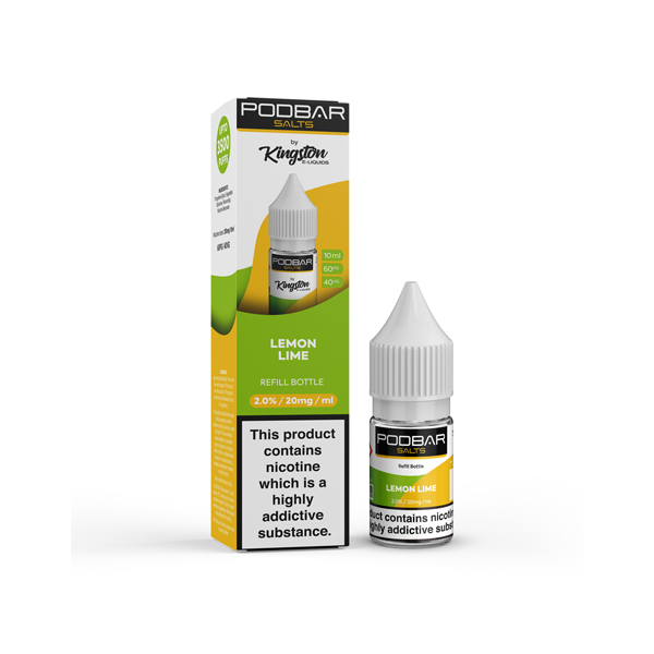 Kingston 10mg Nic Salts 10ml [60VG/40PG]