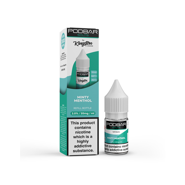 Kingston 10mg Nic Salts 10ml [60VG/40PG]