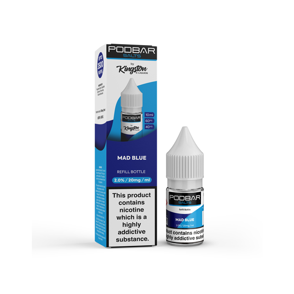 Kingston 10mg Nic Salts 10ml [60VG/40PG]