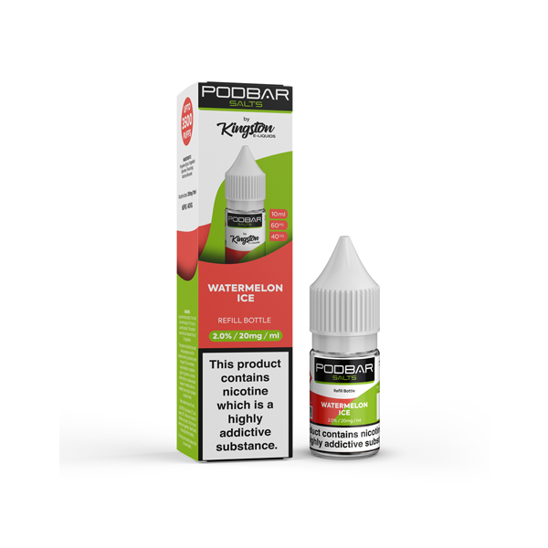 Kingston 10mg Nic Salts 10ml [60VG/40PG]