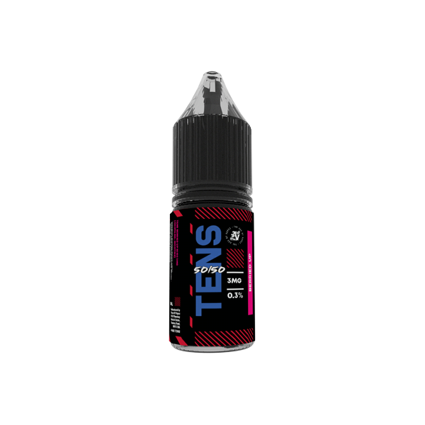Tens 12mg 10ml Vape Juice - Pack Of 10 [50VG/50PG]